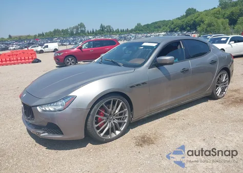 2014 Maserati Ghibli S Q4 из США, поврежденный, VIN ZAM57RTA8E1126646